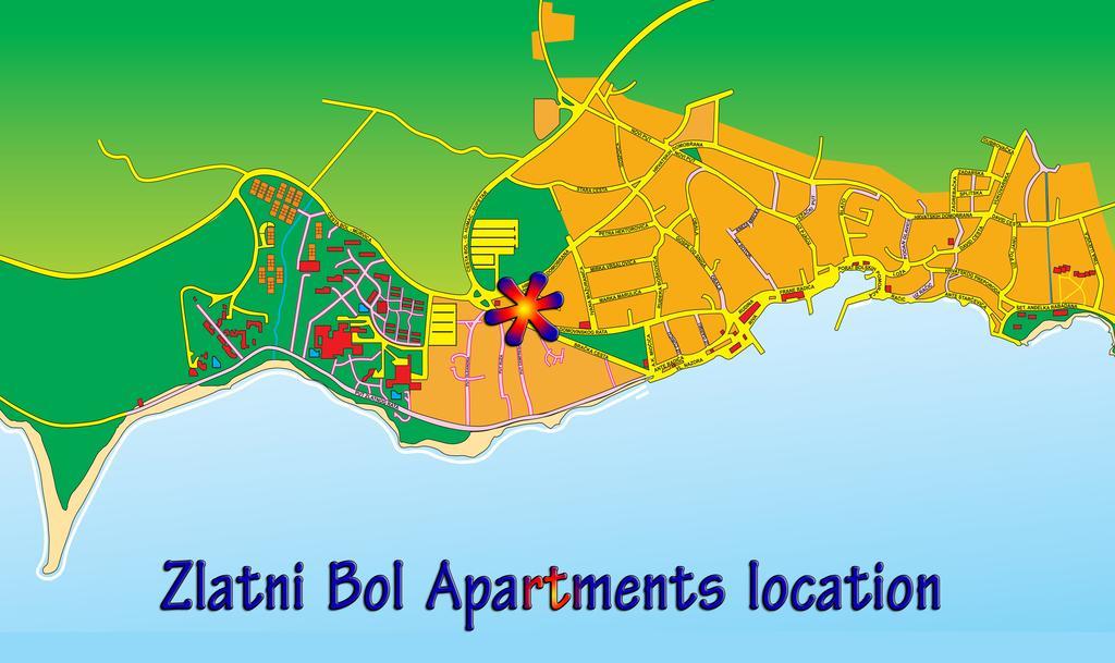 Zlatni Bol Apartments Chambre photo